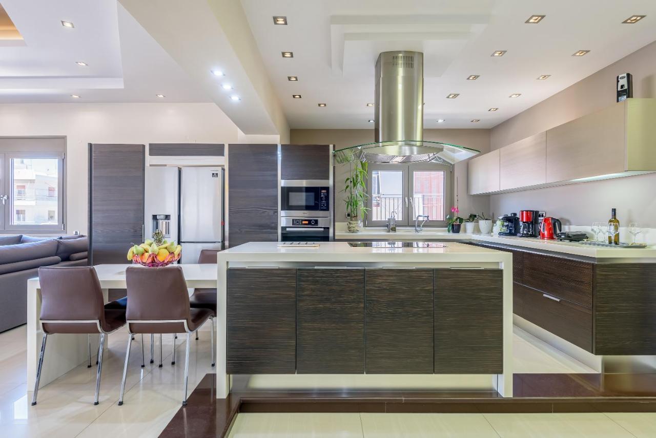 חאניה Luxury Villa In City Center With Rooftop Swimming Pool מראה חיצוני תמונה