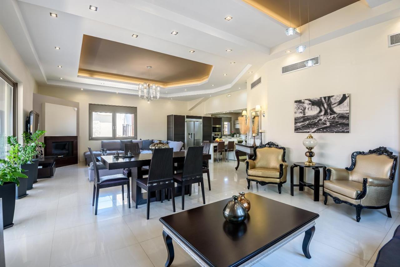 חאניה Luxury Villa In City Center With Rooftop Swimming Pool מראה חיצוני תמונה