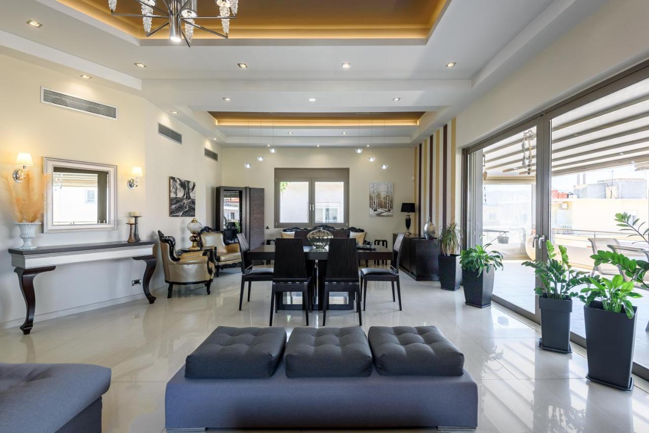 חאניה Luxury Villa In City Center With Rooftop Swimming Pool מראה חיצוני תמונה