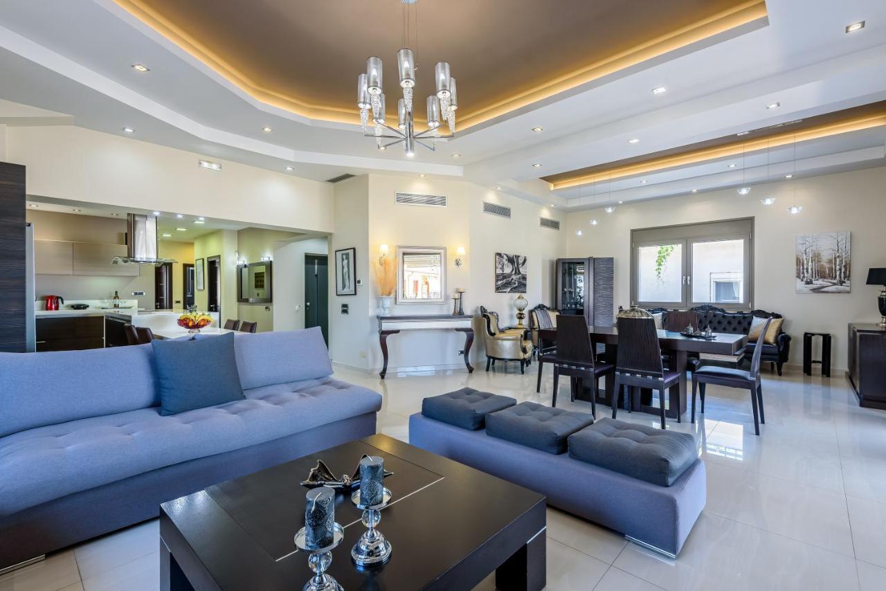 חאניה Luxury Villa In City Center With Rooftop Swimming Pool מראה חיצוני תמונה